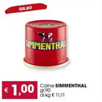 Despar Carne SIMMENTHAL gr.90 offerta