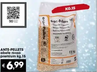 ANTE-PELLETS abete rosso premium kg.15