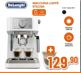 Expert DeLonghi MACCHINA CAFFÈ STILOSA offerta
