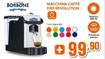 Expert CAFFÈ BORBONE MACCHINA CAFFÈ DIDI REVOLUTION offerta