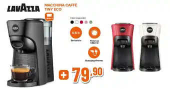 Expert LAVAZZA MACCHINA CAFFÈ TINY ECO offerta