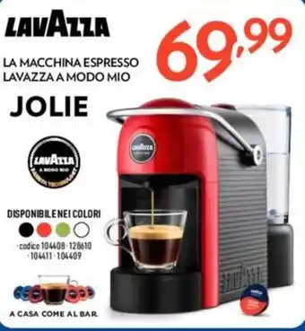 Elettrosintesi LA MACCHINA ESPRESSO LAVAZZA A MODO MIO JOLIE offerta