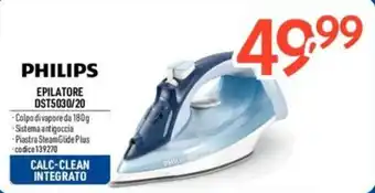 Elettrosintesi PHILIPS EPILATORE DST5030/20 offerta
