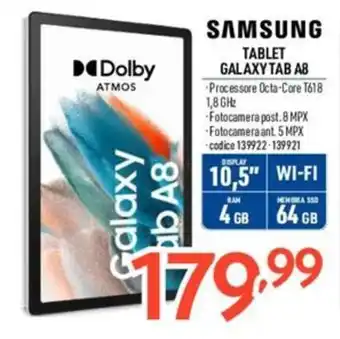 SAMSUNG TABLET GALAXY TAB A8