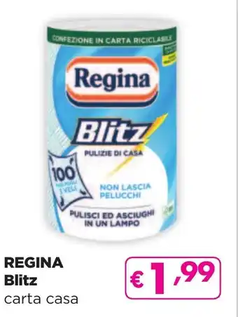 Saponi e profumi REGINA Blitz carta casa offerta