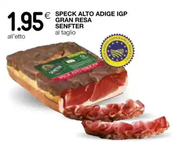 Coop SPECK ALTO ADIGE IGP GRAN RESA SENFTER offerta