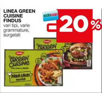 Coop LINEA GREEN CUISINE FINDUS offerta