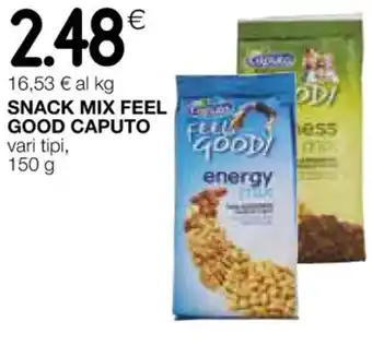SNACK MIX FEEL GOOD CAPUTO vari tipi, 150 g