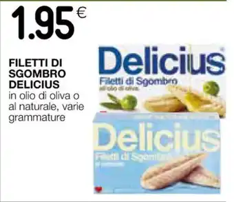 Coop FILETTI DI SGOMBRO DELICIUS offerta