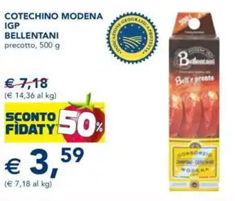 COTECHINO MODENA BELLENTANI 500 g