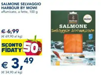 Esselunga SALMONE SELVAGGIO HARBOUR BY MOWI 100 g offerta