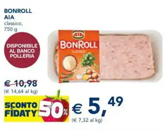 Esselunga BONROLL AIA classico, 750 g offerta