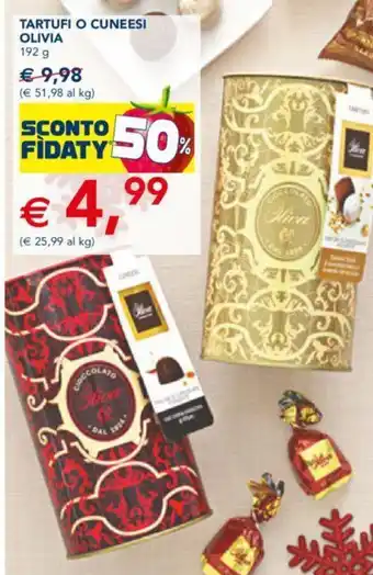 TARTUFI O CUNEESI OLIVIA 192 g