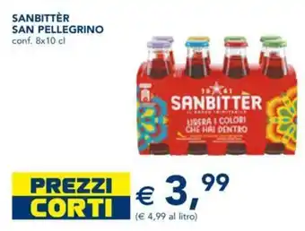 Esselunga SAN PELLEGRINO conf. 8x10 cl offerta