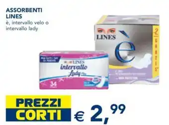 Esselunga ASSORBENTI LINES offerta