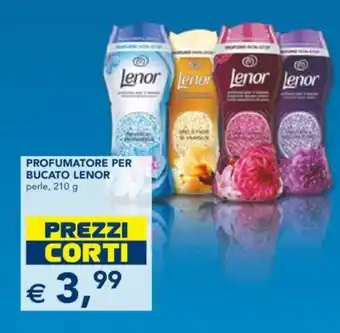 Esselunga PROFUMATORE PER BUCATO LENOR perle, 210 g offerta