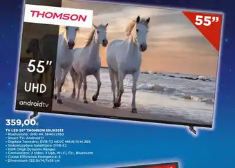 Ipercoop TV LED 55" THOMSON 55UA5S13 offerta