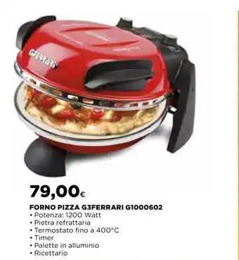 Ipercoop FORNO PIZZA G3FERRARI G1000602 offerta