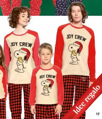 Ipercoop PIGIAMA UOMO O DONNA LINEA PEANUTS offerta