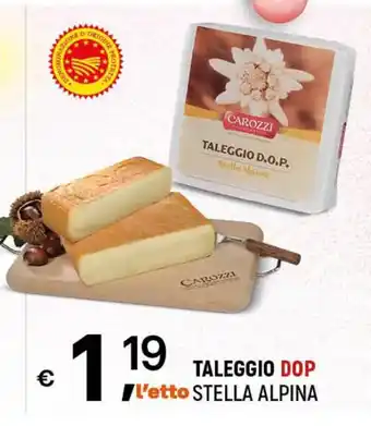 TALEGGIO DOP STELLA ALPINA