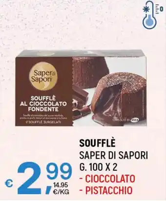 A&O SOUFFLÈ SAPER DI SAPORI G. 100 X 2 offerta