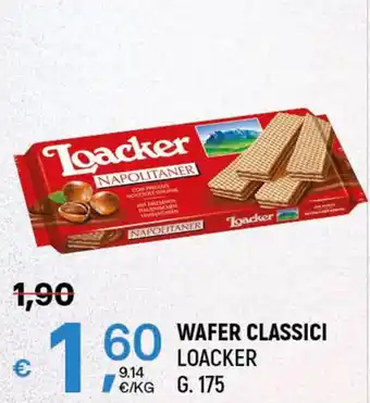 A&O WAFER CLASSICI LOACKER G. 175 offerta