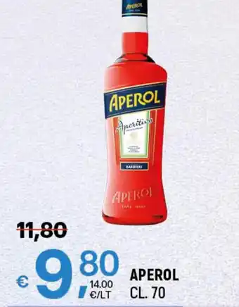 A&O APEROL CL. 70 offerta