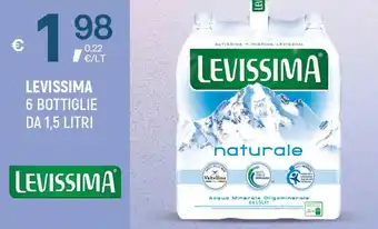 A&O LEVISSIMA 6 BOTTIGLIE DA 1,5 LITRI offerta