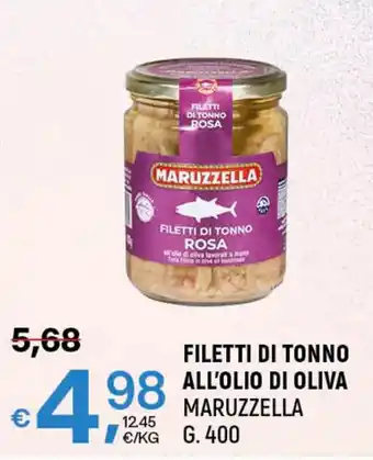 A&O FILETTI DI TONNO ALL'OLIO DI OLIVA MARUZZELLA G. 400 offerta