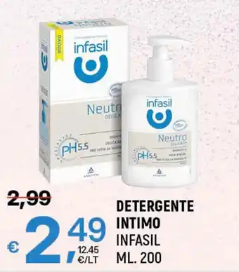 A&O DETERGENTE INTIMO INFASIL ML. 200 offerta