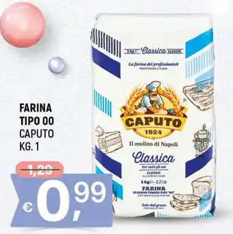 A&O FARINA TIPO 00 CAPUTO KG. 1 offerta