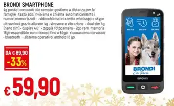 Famila Superstore BRONDI SMARTPHONE offerta