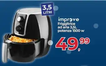 Portobello improve Friggitrice ad aria 3,5L potenza 1500 w offerta
