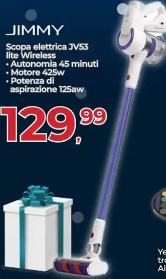 Portobello JIMMY Scopa elettrica JV53 lite Wireless offerta
