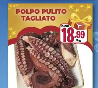 POLPO PULITO TAGLIATO