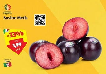ALDI I colori del sapore Susine Metis offerta