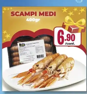 SCAMPI MEDI 400gr