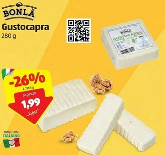 ALDI Bonlà Gustocapra offerta