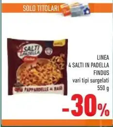 Conad LINEA 4 SALTI IN PADELLA FINDUS offerta