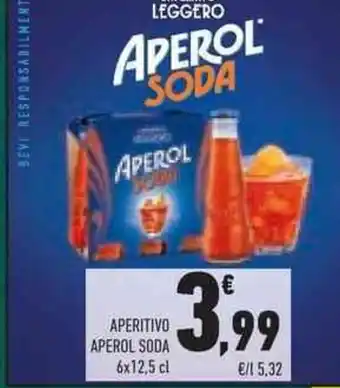 Conad APERITIVO APEROL SODA offerta