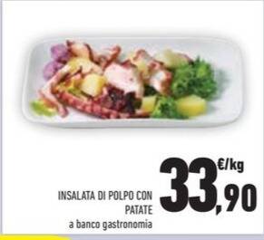 Conad INSALATA DI POLPO CON PATATE offerta