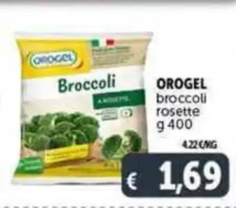 Deco Supermercati OROGEL broccoli rosette g 400 offerta