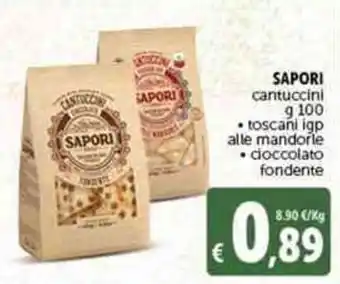 SAPORI cantuccini g 100