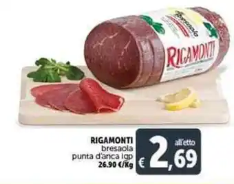RIGAMONTI bresaola punta d'anca igp
