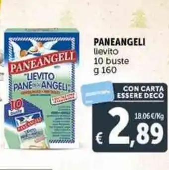 Deco Supermercati PANEANGELI lievito 10 buste g 160 offerta