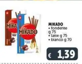 Deco Supermercati MIKADO fondente g.75 latte g 75 bianco g 70 offerta