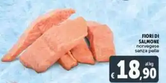 Deco Supermercati FIORI DI SALMONE norvegese senza pelle offerta
