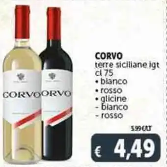 CORVO terre siciliane igt cl75