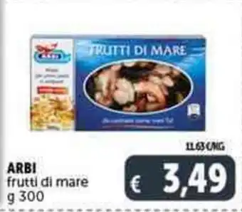 Deco Supermercati ARBI frutti di mare g 300 offerta