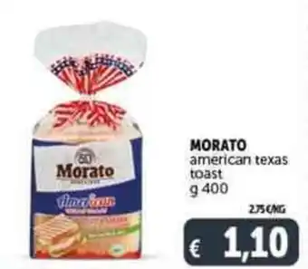 Deco Supermercati MORATO american texas toast g 400 offerta